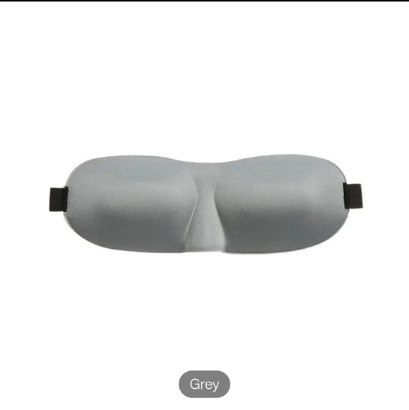 3D Eye Mask-Grey - Picture 1 of 5